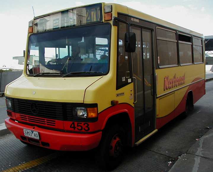 National Bus Mercedes LO812 Custom Coaches